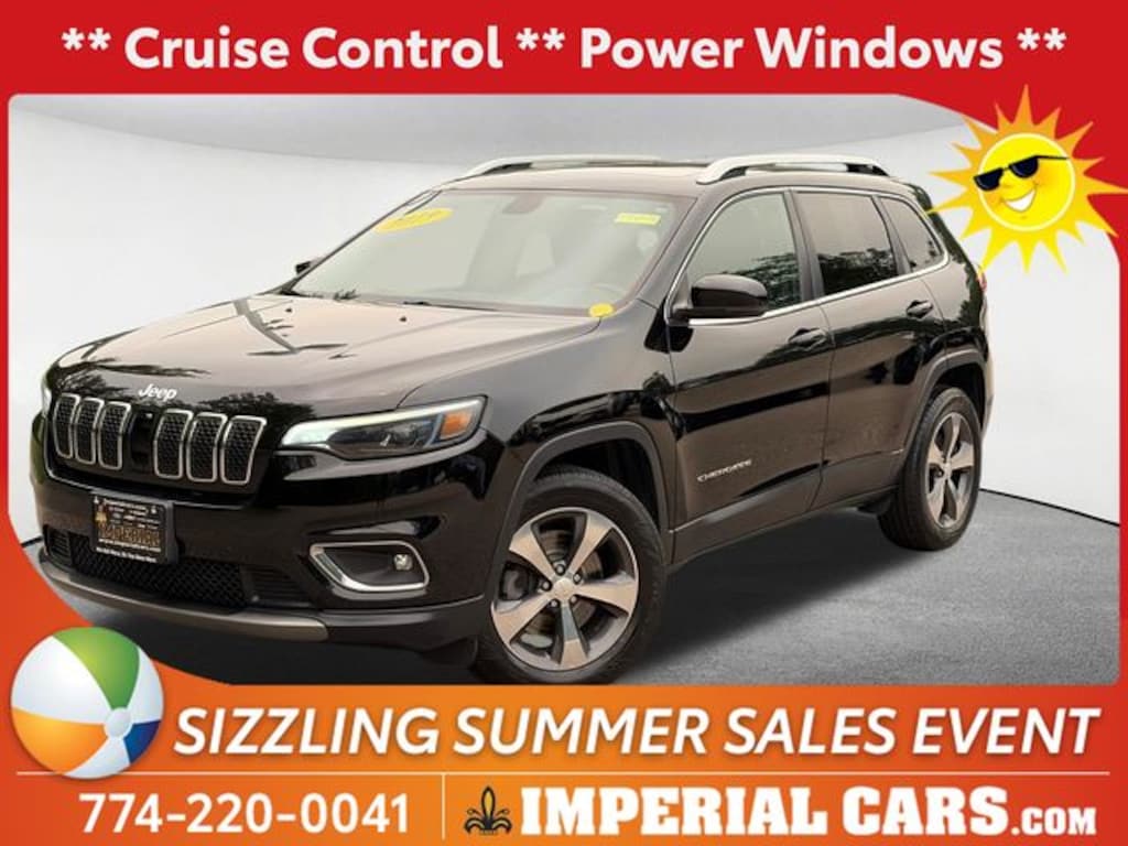 Used 2019 Jeep Cherokee Limited 4x4 SUV