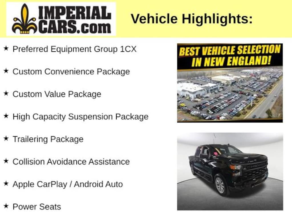 Used 2025 Chevrolet Silverado 1500 Custom Truck Crew Cab