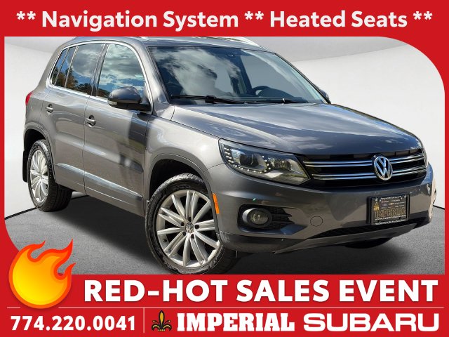 Used 2016 Volkswagen Tiguan SE with VIN WVGBV7AX9GW608486 for sale in North Attleborough, MA