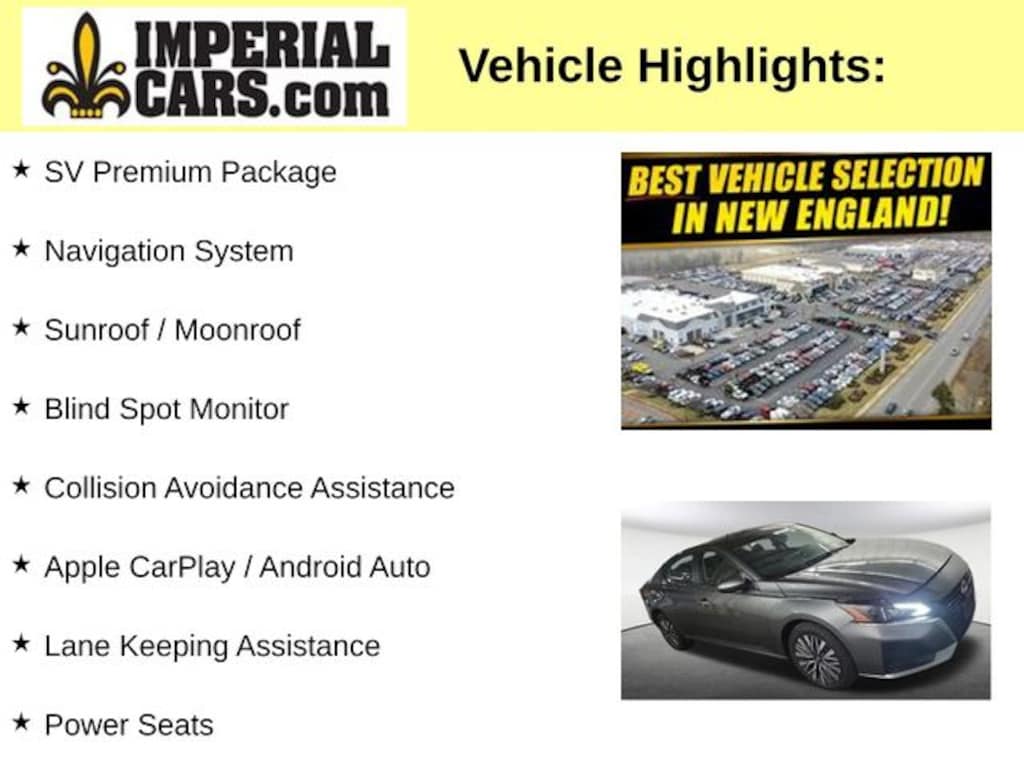 Used 2023 Nissan Altima 2.5 SV Sedan