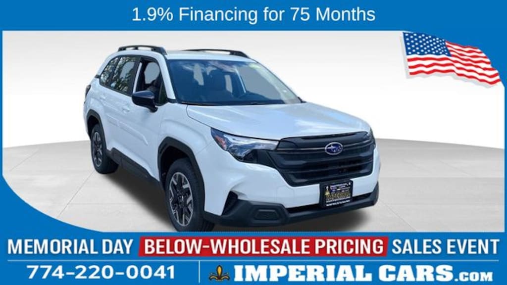 New 2026 Subaru Forester Standard Model SUV