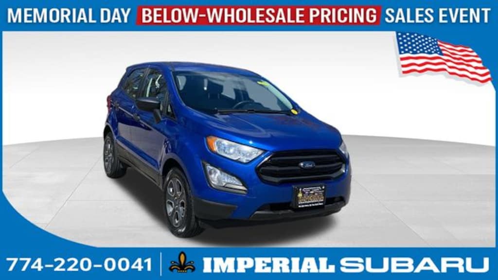 Used 2018 Ford EcoSport S SUV