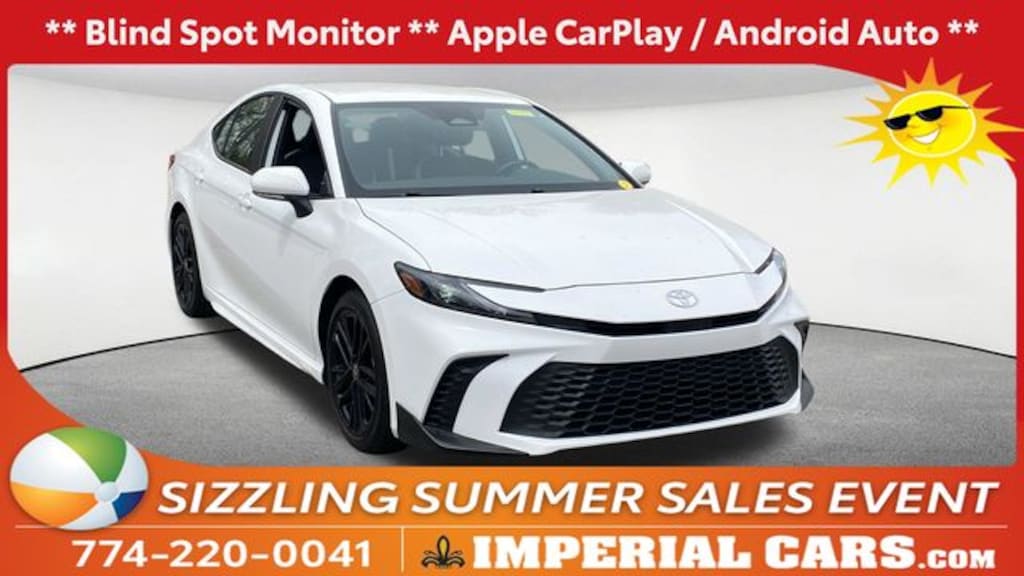 Used 2025 Toyota Camry SE Sedan