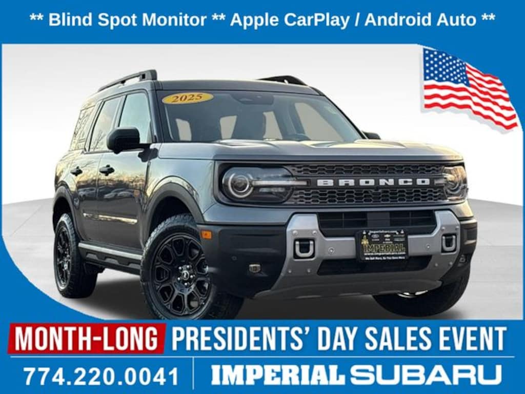 Used 2025 Ford Bronco Sport Badlands SUV