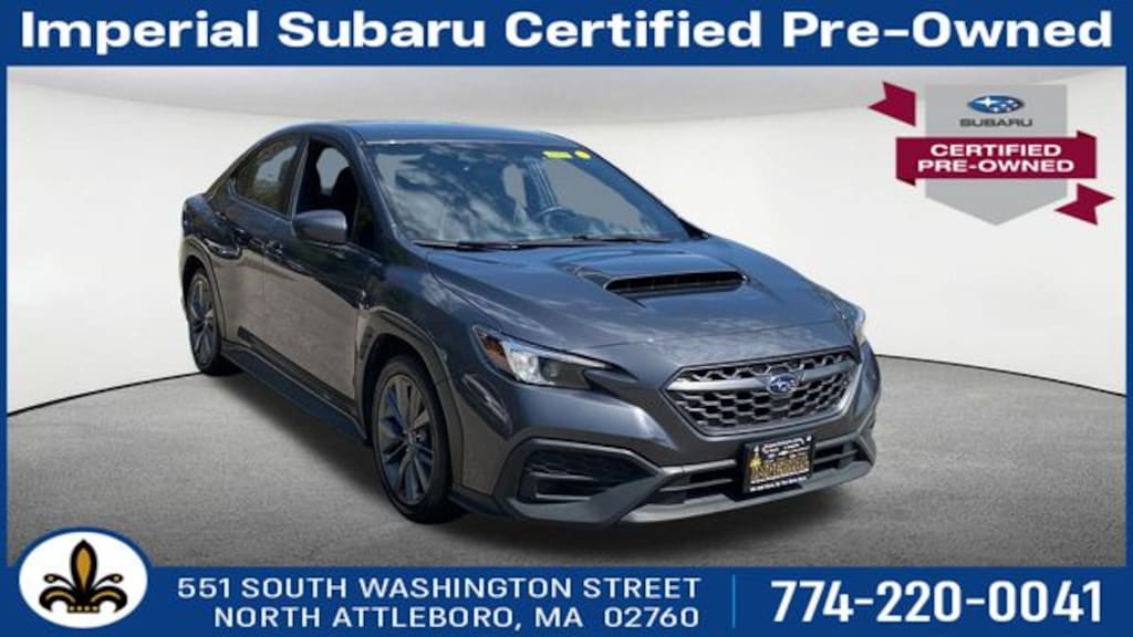 Certified 2022 Subaru WRX Base Sedan