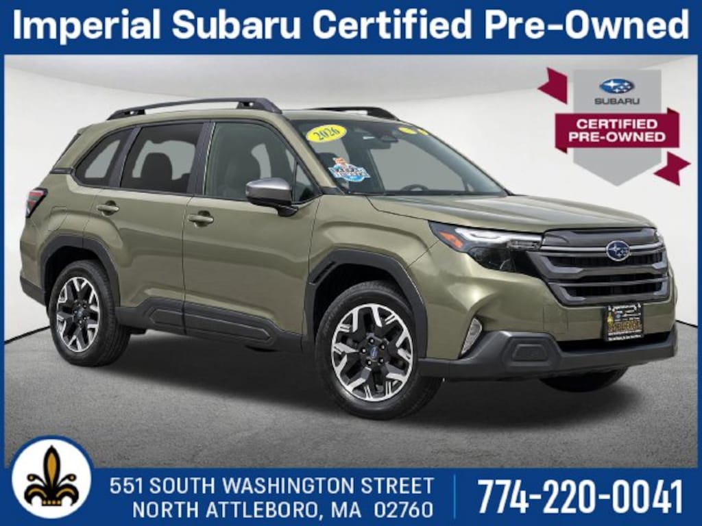 Certified 2026 Subaru Forester Premium SUV