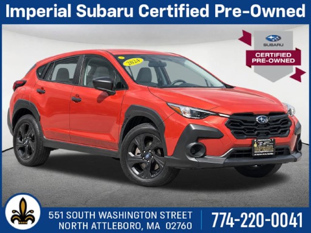 Certified 2024 Subaru Crosstrek Base SUV