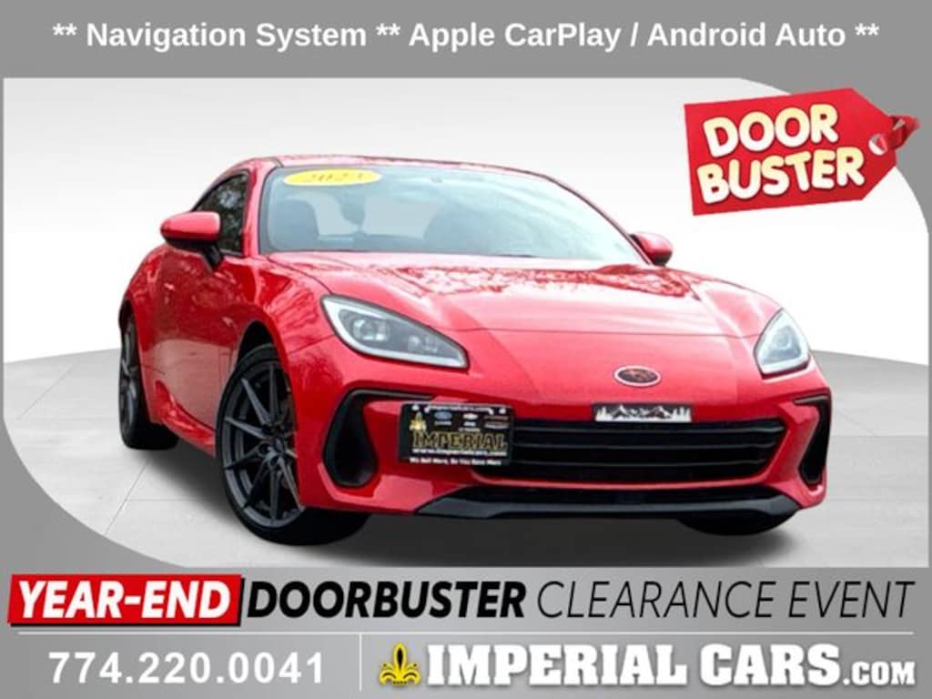 Certified 2023 Subaru BRZ Limited Coupe