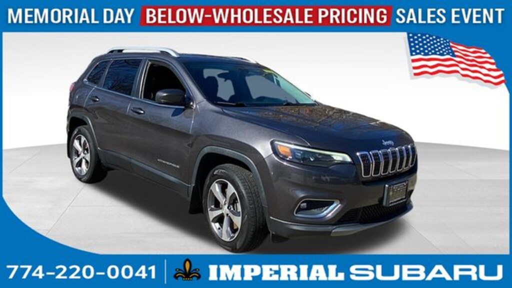 Used 2019 Jeep Cherokee Limited 4x4 SUV
