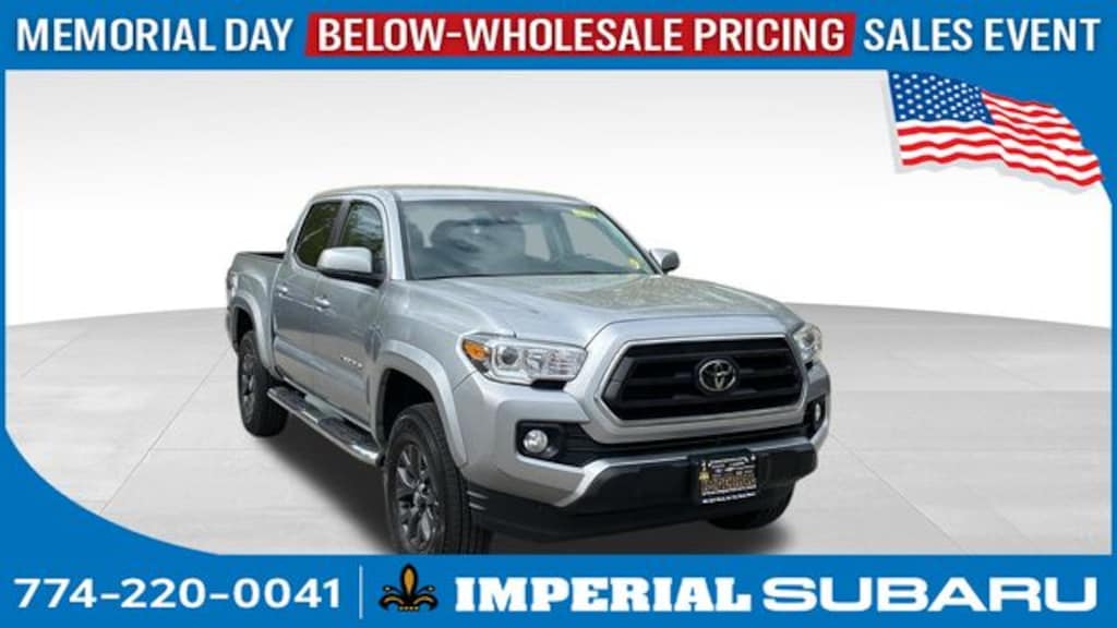 Used 2022 Toyota Tacoma SR5 V6 Truck Double Cab