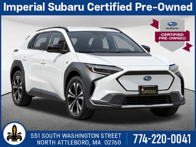 Used 2024 Subaru Solterra Premium with VIN JTMABABA2RA087983 for sale in North Attleborough, MA