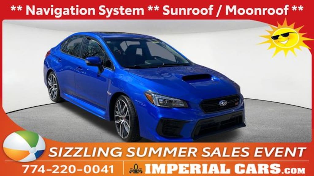 Used 2021 Subaru WRX STI Limited w/Lip Sedan