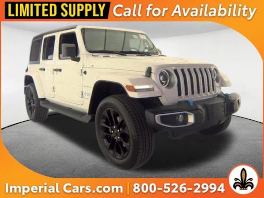 Used 2023 Jeep Wrangler 4xe Sahara SUV