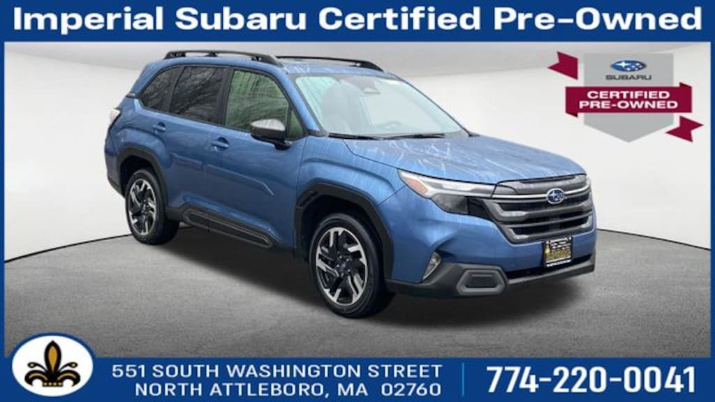Certified 2025 Subaru Forester Limited SUV