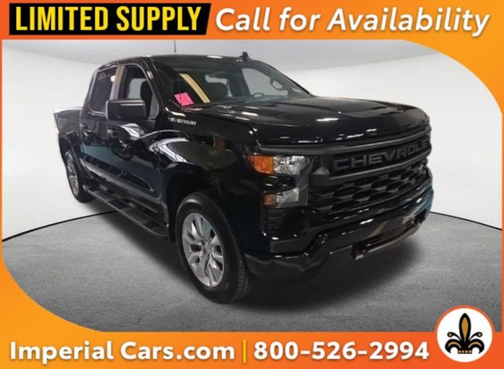 Used 2025 Chevrolet Silverado 1500 Custom Truck Crew Cab