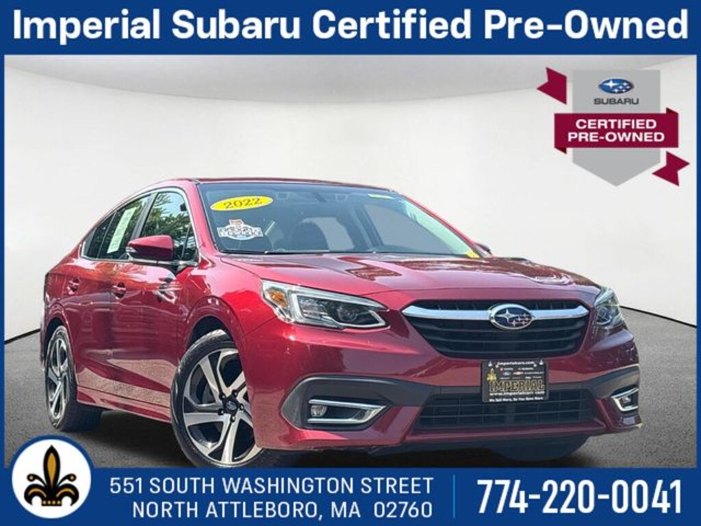 Certified 2022 Subaru Legacy Limited Sedan