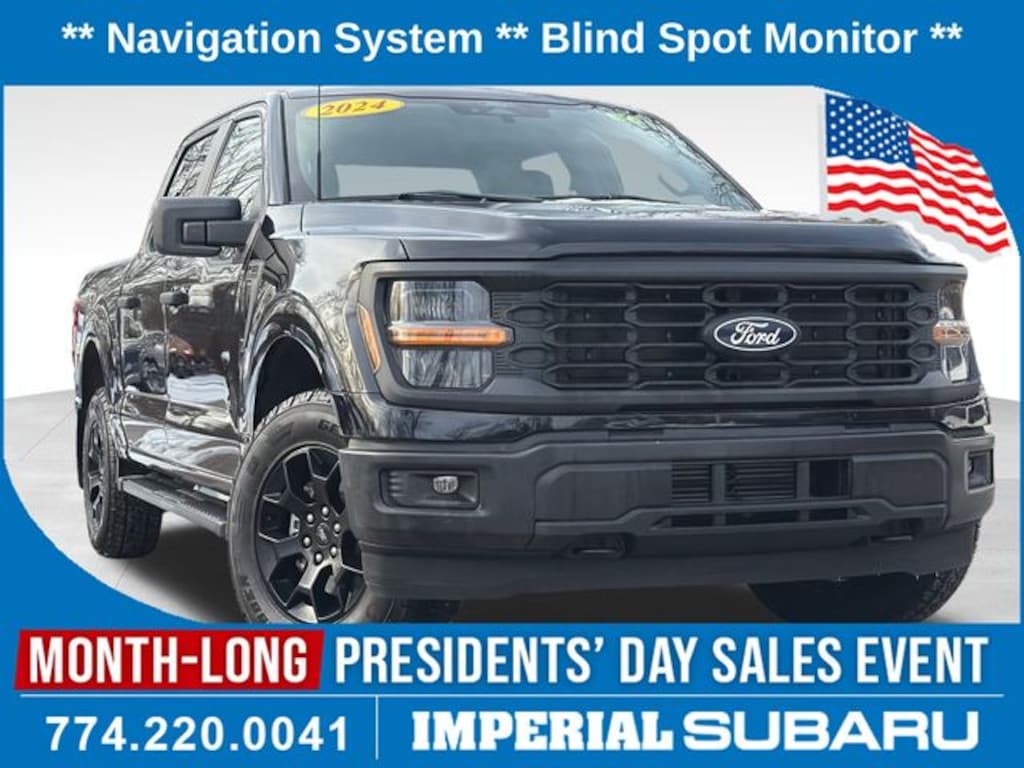 Used 2024 Ford F-150 STX Truck SuperCrew Cab