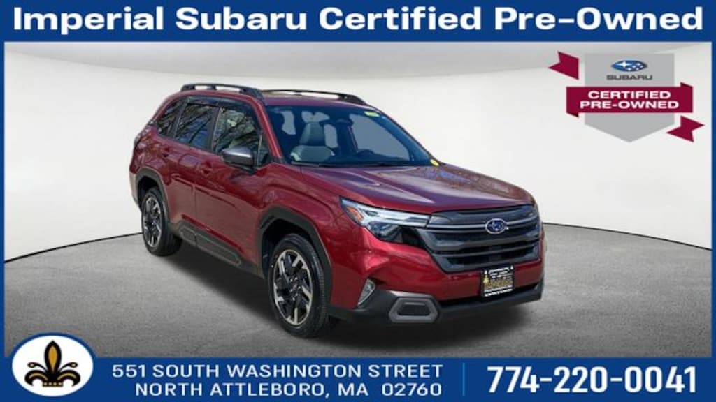 Certified 2025 Subaru Forester Limited SUV