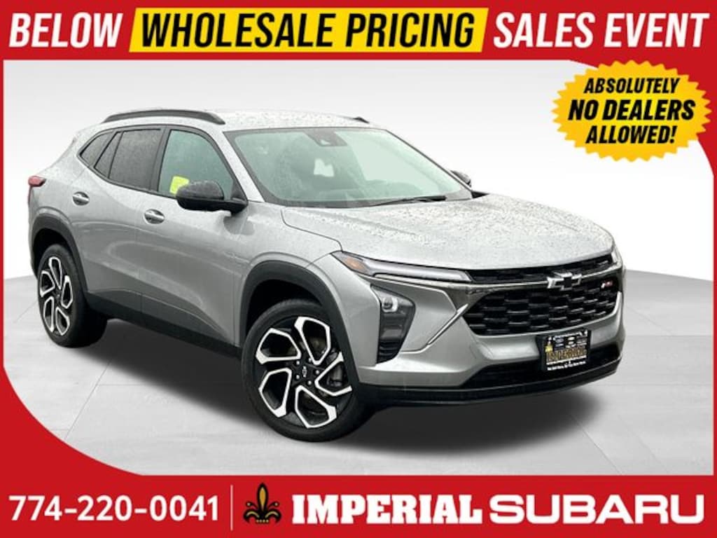 Used 2025 Chevrolet Trax 2RS SUV