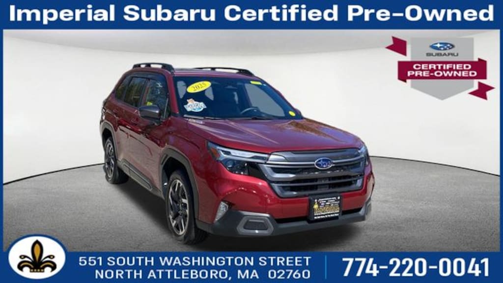 Certified 2025 Subaru Forester Limited SUV