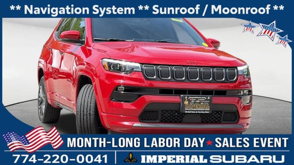 Used 2022 Jeep Compass Limited SUV