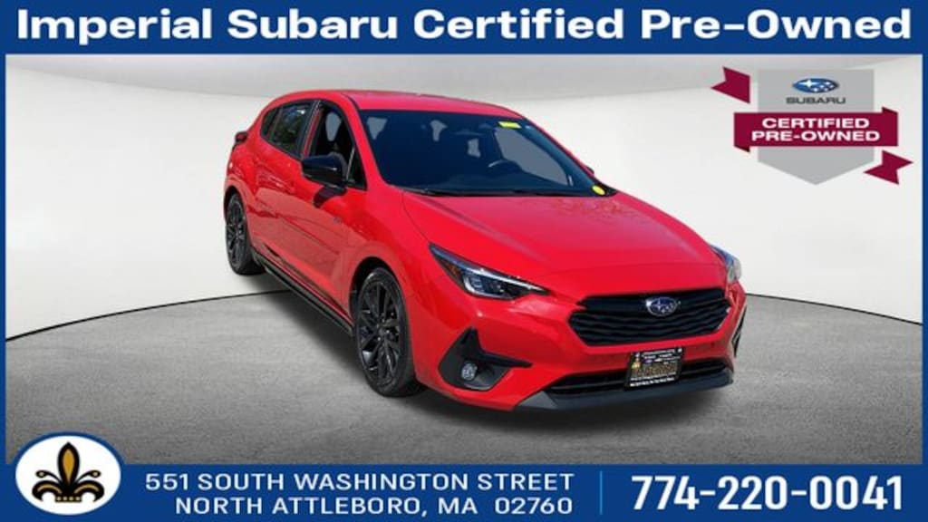 Certified 2024 Subaru Impreza RS 5-Door