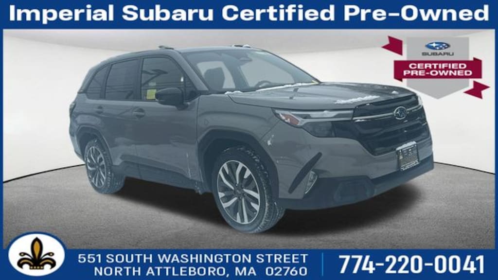 Certified 2025 Subaru Forester Touring SUV