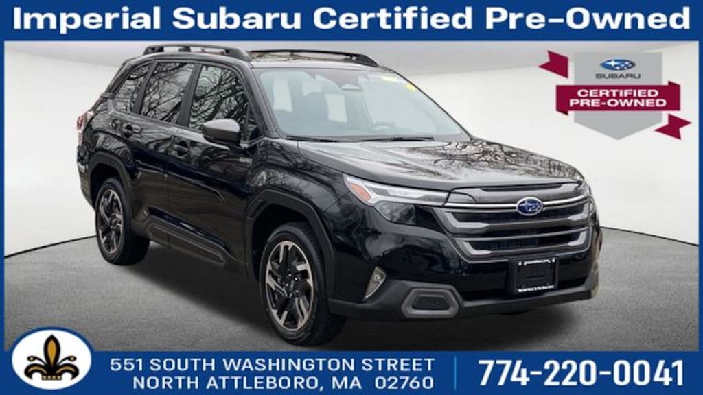 Certified 2025 Subaru Forester Limited Hybrid SUV