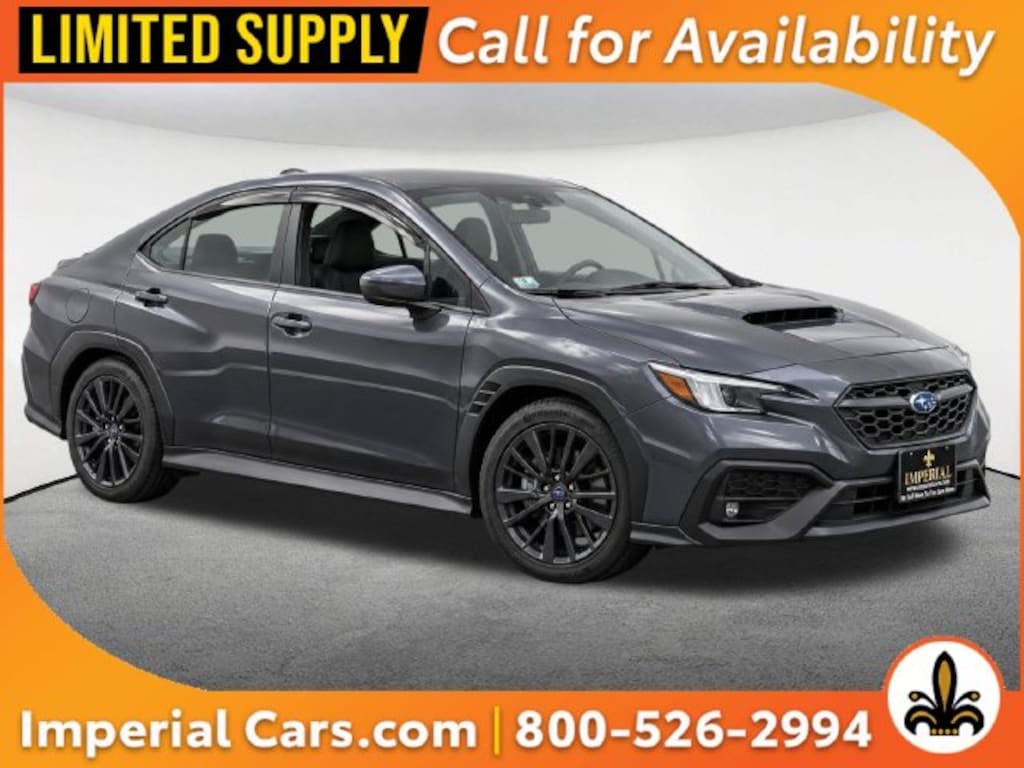 Certified 2024 Subaru WRX Premium Sedan