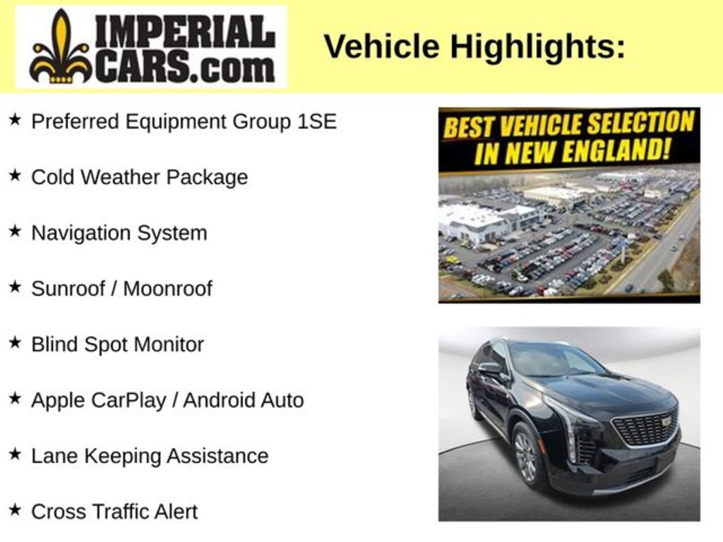 Used 2023 CADILLAC XT4 Premium Luxury SUV