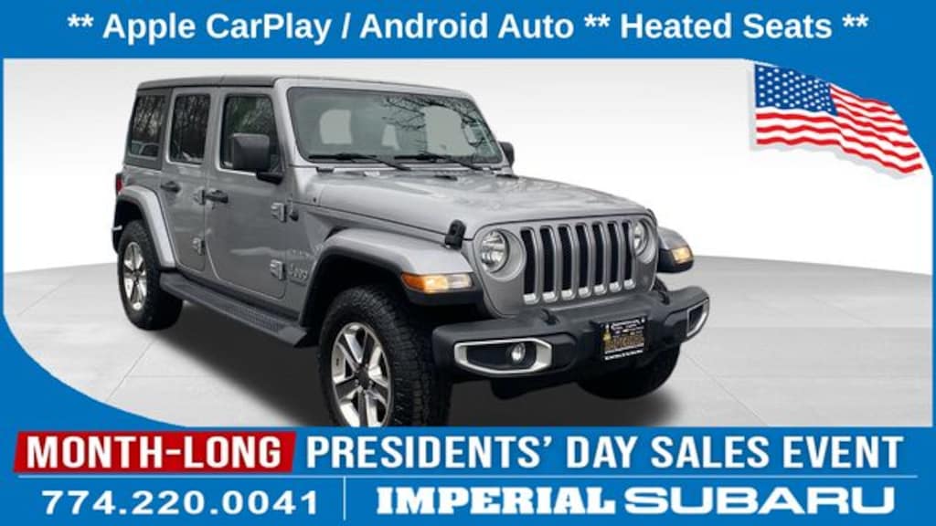 Used 2020 Jeep Wrangler Unlimited Sahara SUV
