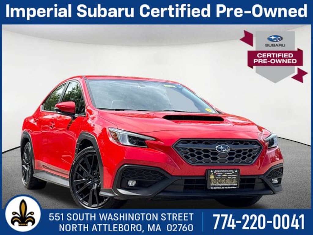Certified 2023 Subaru WRX Limited Sedan