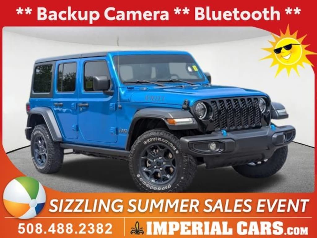 Used 2023 Jeep Wrangler Base 4xe SUV