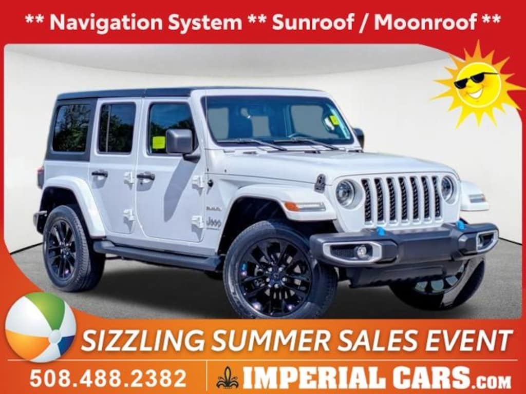 Used 2023 Jeep Wrangler Sahara 4xe SUV