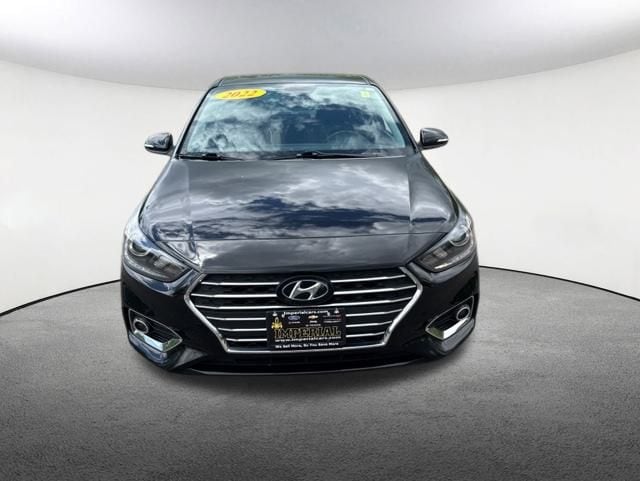 Used 2022 Hyundai Accent Limited with VIN 3KPC34A68NE189039 for sale in Milford, MA