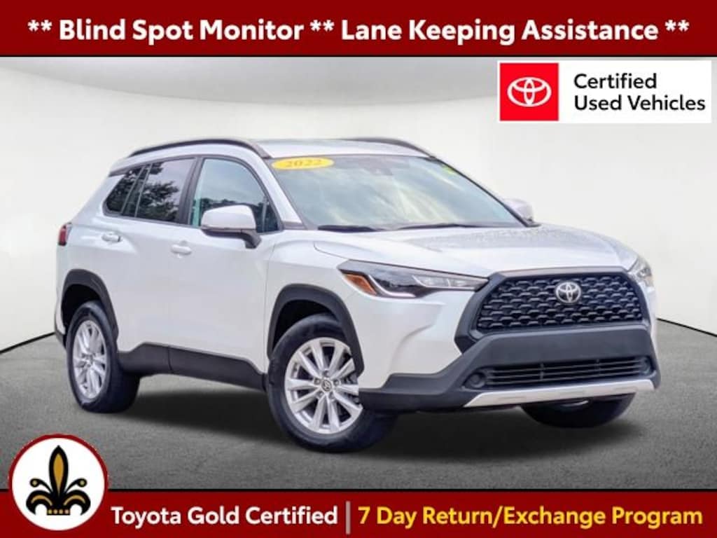 Certified 2022 Toyota Corolla Cross LE SUV