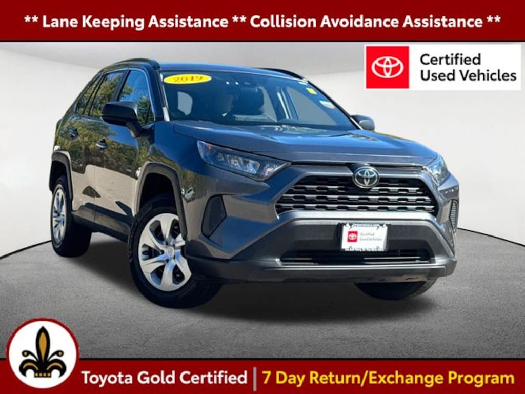 Certified 2019 Toyota RAV4 LE SUV