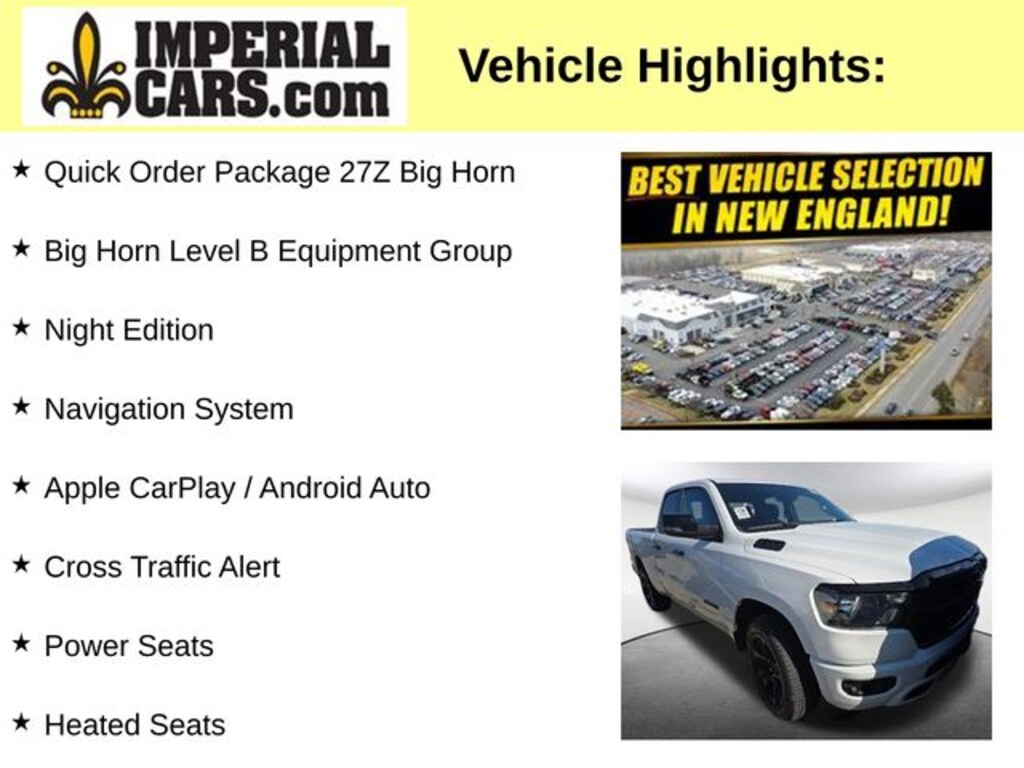 Used 2023 Ram 1500 Big Horn/Lone Star Truck