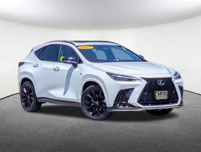 Used 2025 Lexus NX 350 with VIN 2T2KGCEZ3SC063126 for sale in Milford, MA