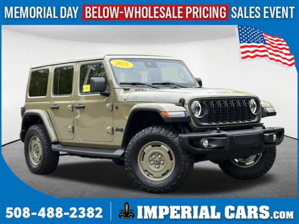 Used 2025 Jeep Wrangler Willys 4xe SUV