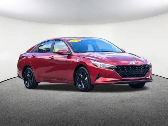 Used 2023 Hyundai Elantra SEL with VIN KMHLM4AG5PU619566 for sale in Milford, MA