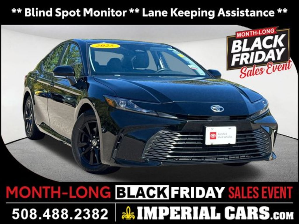 Certified 2025 Toyota Camry LE Sedan