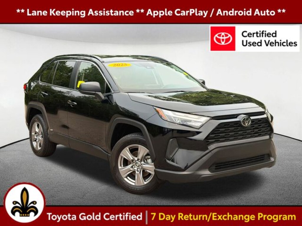 Certified 2025 Toyota RAV4 Hybrid LE SUV