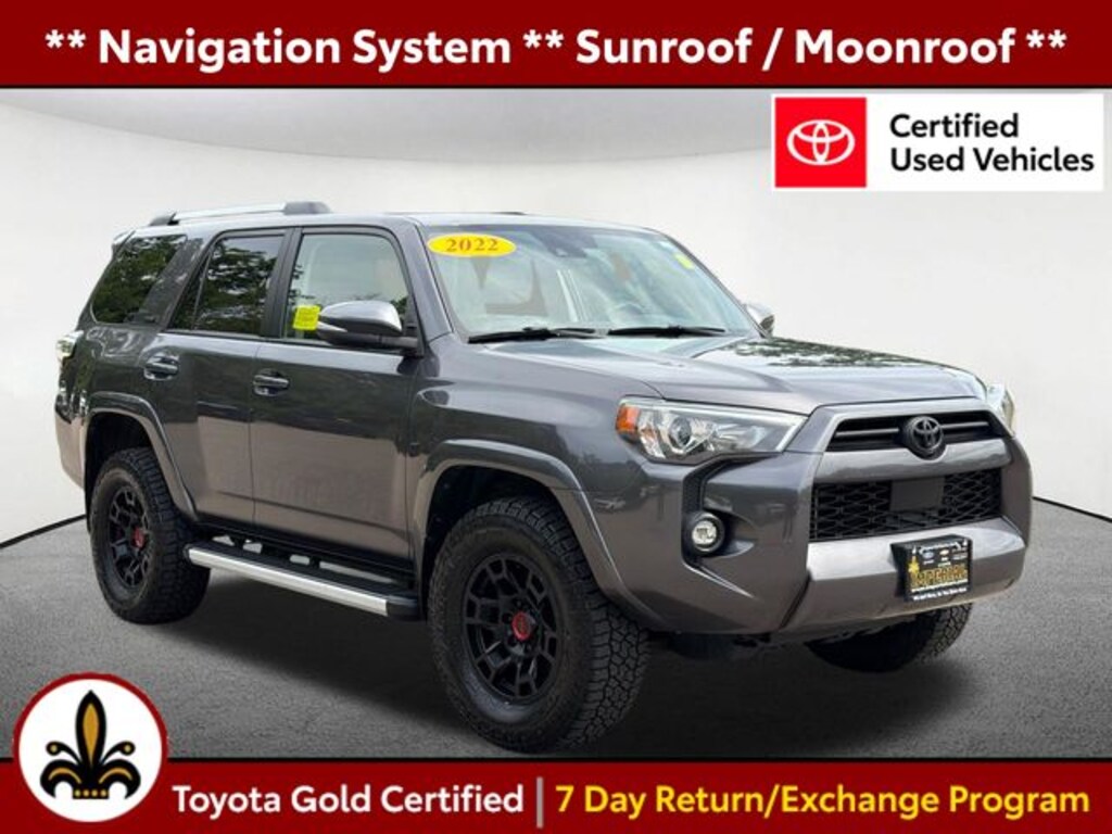 Certified 2022 Toyota 4Runner SR5 Premium SUV
