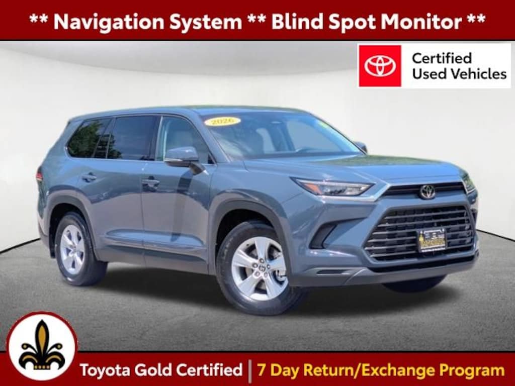 Certified 2026 Toyota Grand Highlander Hybrid LE SUV