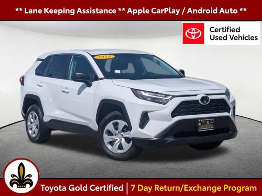 Certified 2024 Toyota RAV4 LE SUV