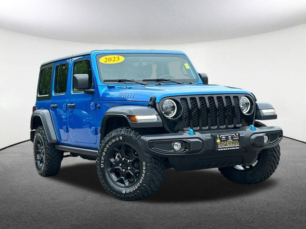 Used 2023 Jeep Wrangler Willys 4xe SUV