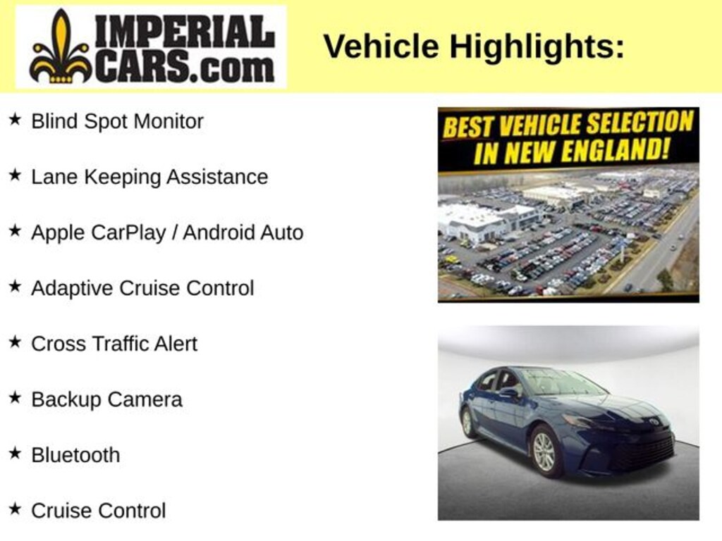 Used 2026 Toyota Camry LE Sedan