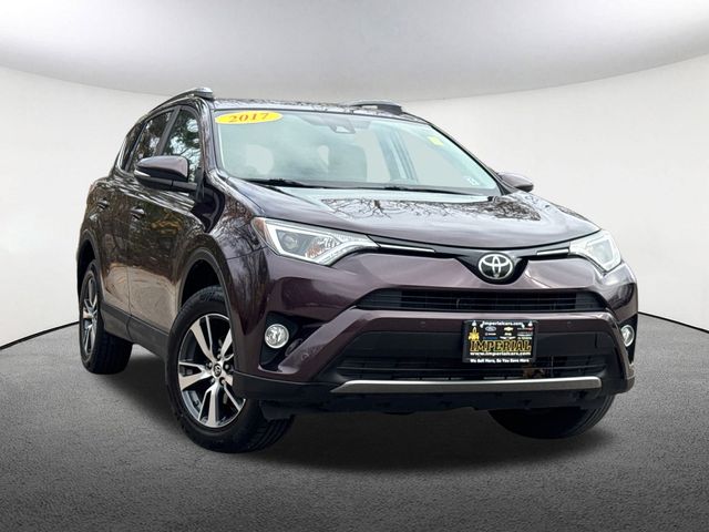 Used 2017 Toyota RAV4 XLE with VIN 2T3RFREV2HW587419 for sale in Milford, MA