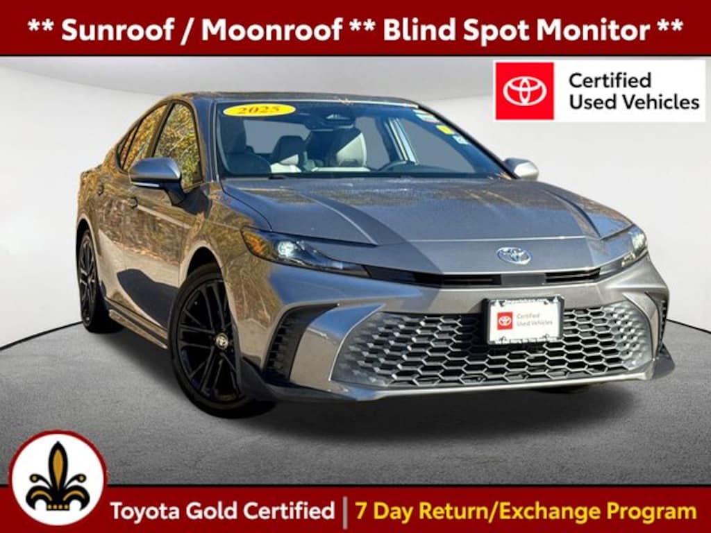 Certified 2025 Toyota Camry SE Sedan